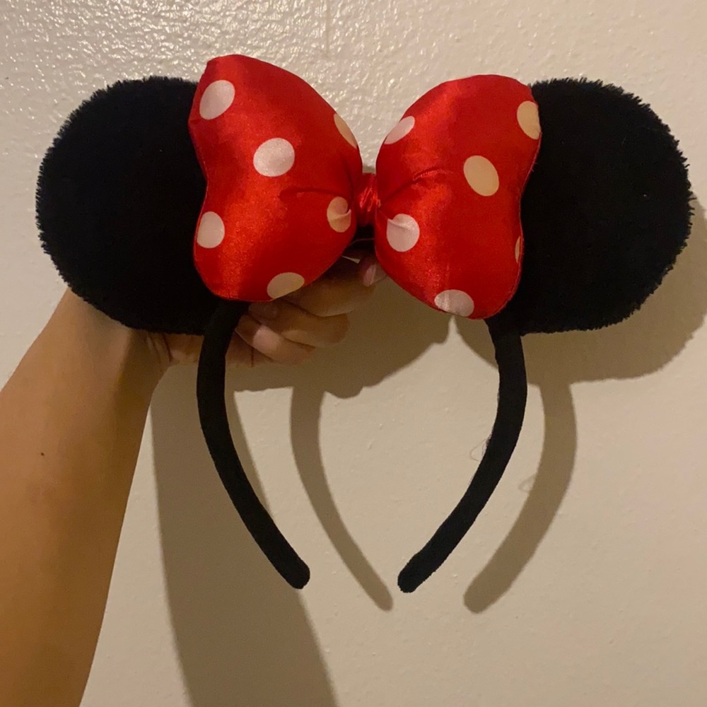 Minnie Mouse/ head band/ Accessory/ red/ polka dot/ Disney